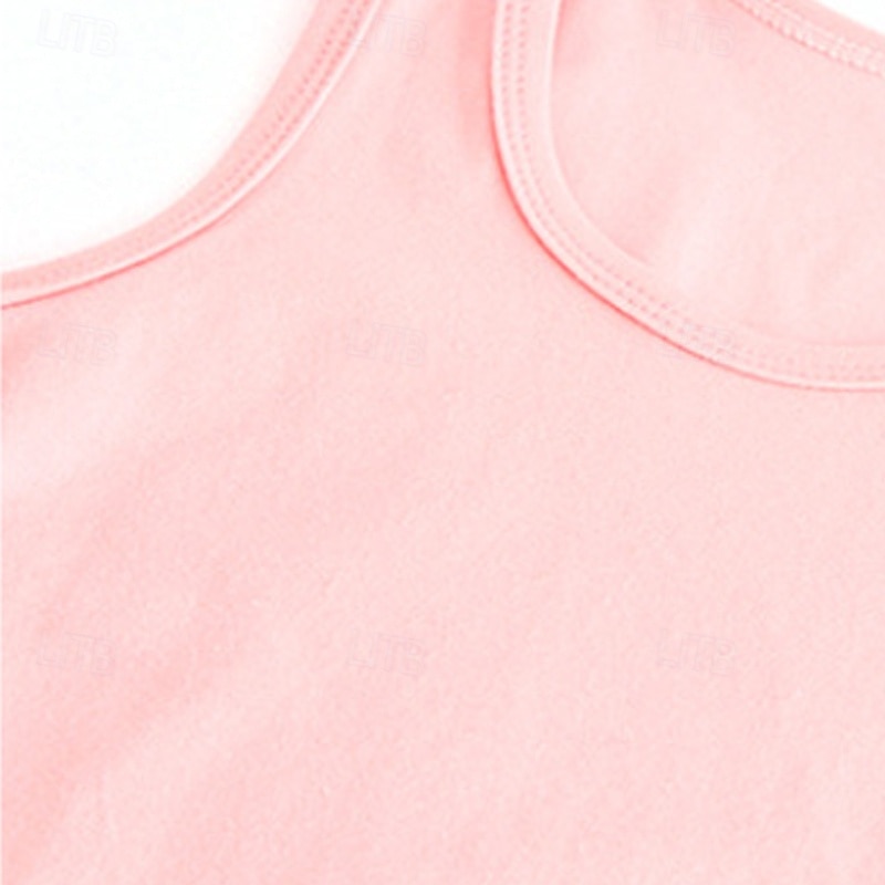 Gyerekek Fiú Tank Tee Tömör szín Ujjatlan Gyermek Top Alkalmi Alap Nyár Fehér 4 év + 2025 - $13.99 –P6