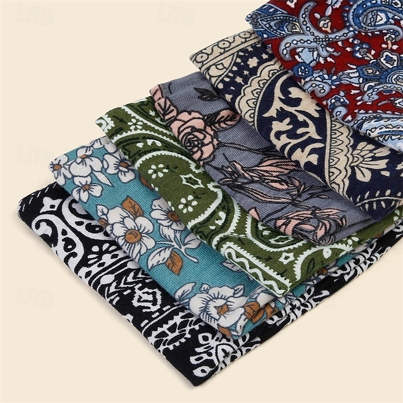 Fasce per capelli da donna in stile boho, elastiche, antiscivolo, larghe e spesse, in tessuto morbido, alla moda, accessori per capelli corti da donna. del 2025 a $4.99 –P5