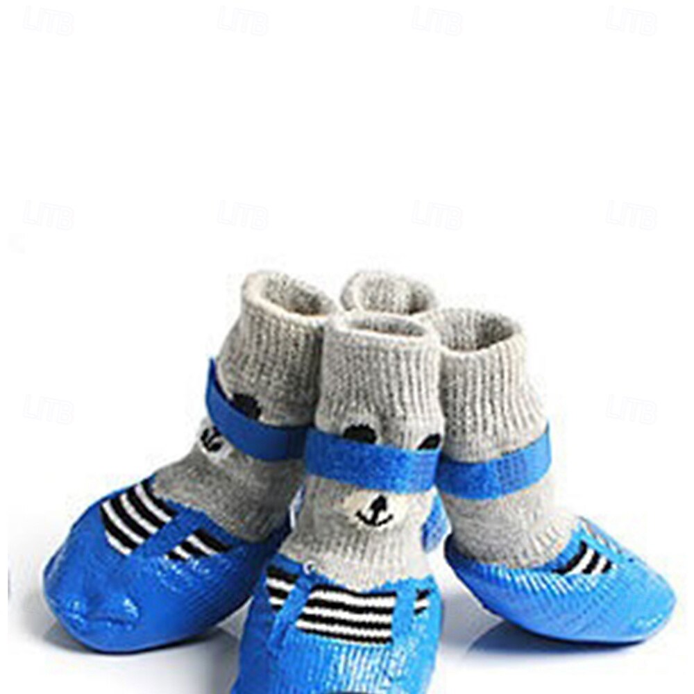 Anti Slip Dog Socks to Prevent Licking Paws Dog Shoes for Hot Pavement Dog Booties for Small Medium Large Senior Dogs Traction Control Boots & Paw Protectors for Hardwood Floors 2025 - $12.49 –P8