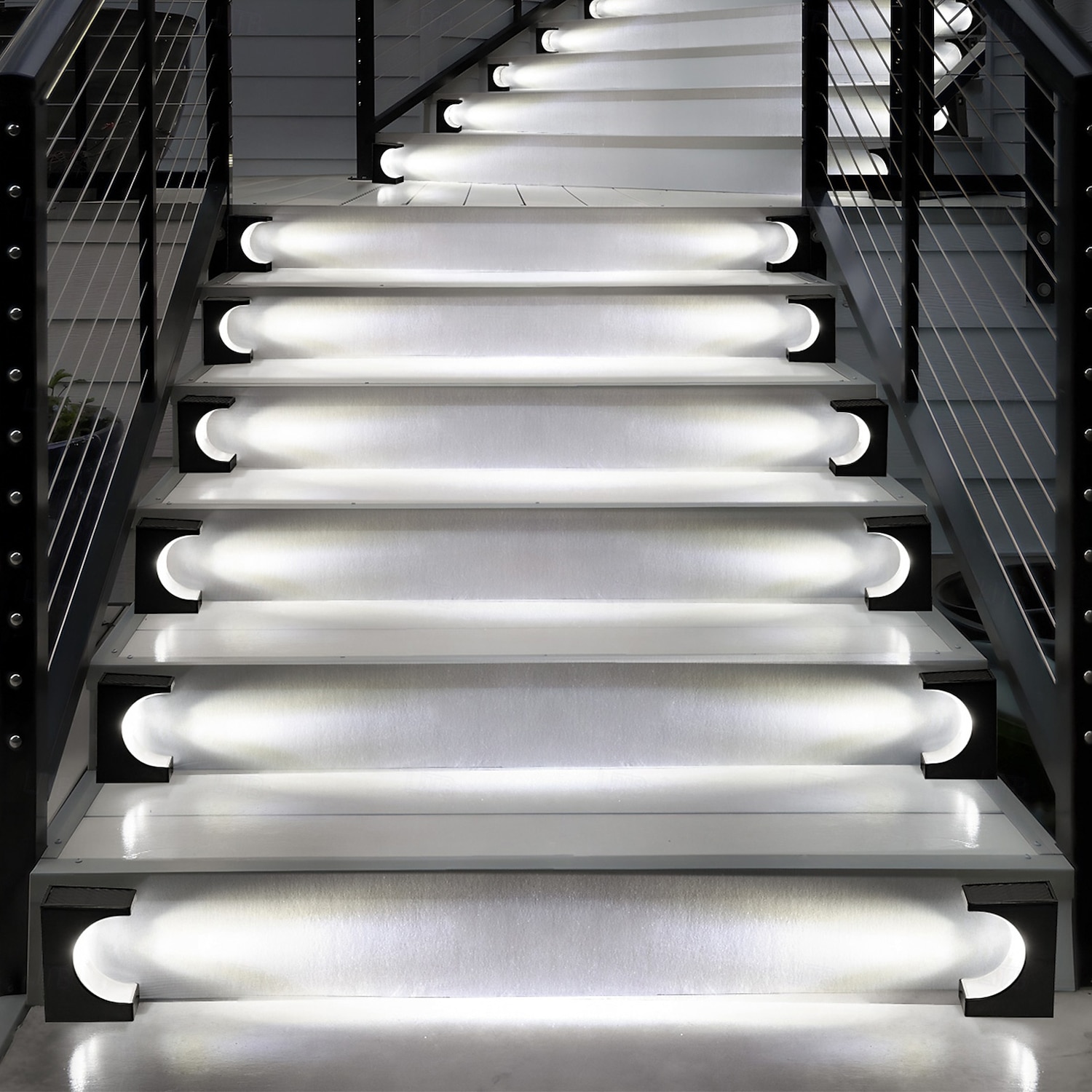 4 stuks buitenzonnestapverlichting voor binnentuin, sfeerverlichting voor op het terras, waterdichte verlichting voor tuinpaden en decoratie 2025 - $32.99 –P9