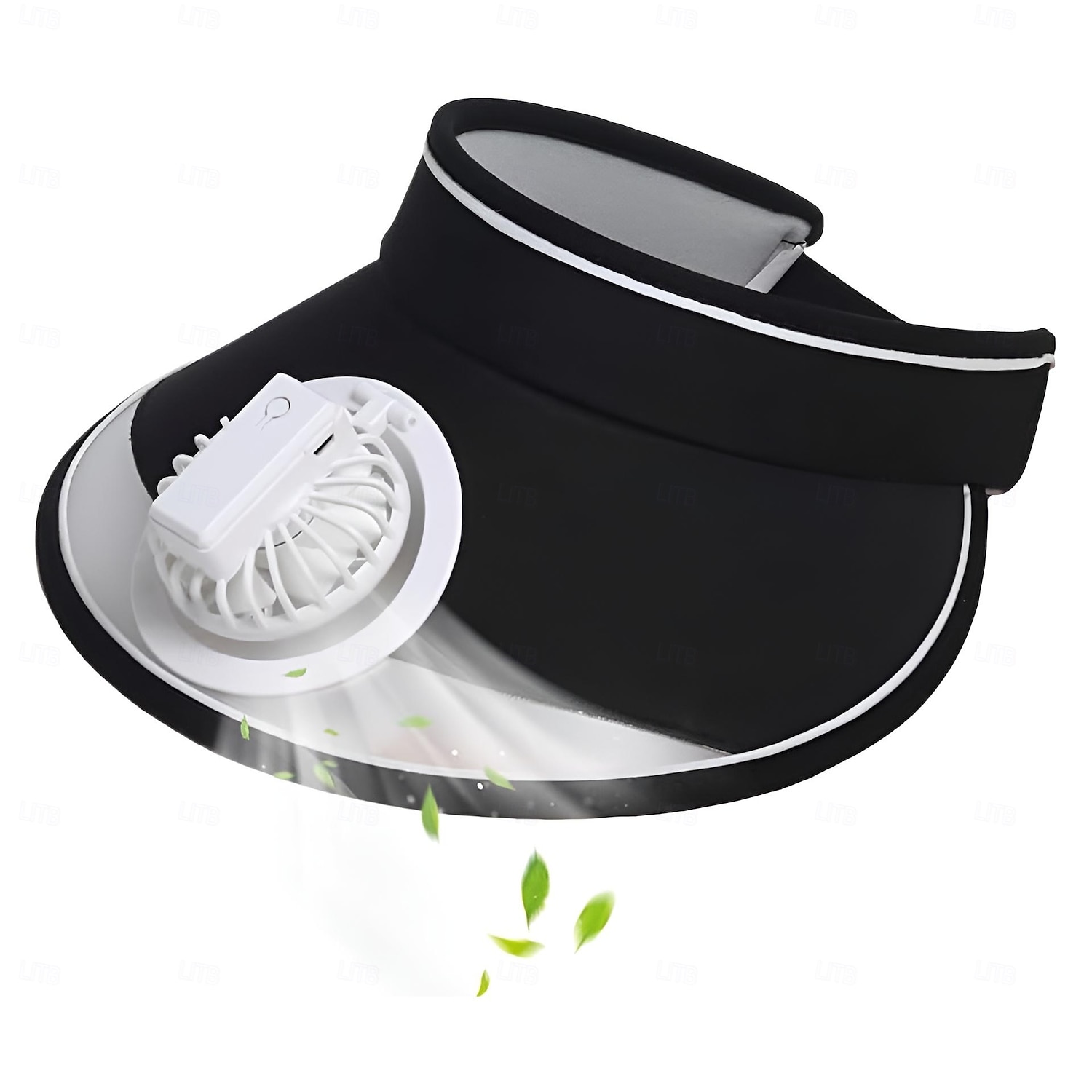 chapéu de ventilador, viseiras de sol, chapéu com ventilador, chapéu de sol de grande área com ventilador de resfriamento de 2 velocidades, proteção solar de 2025 por $41.99 –P2