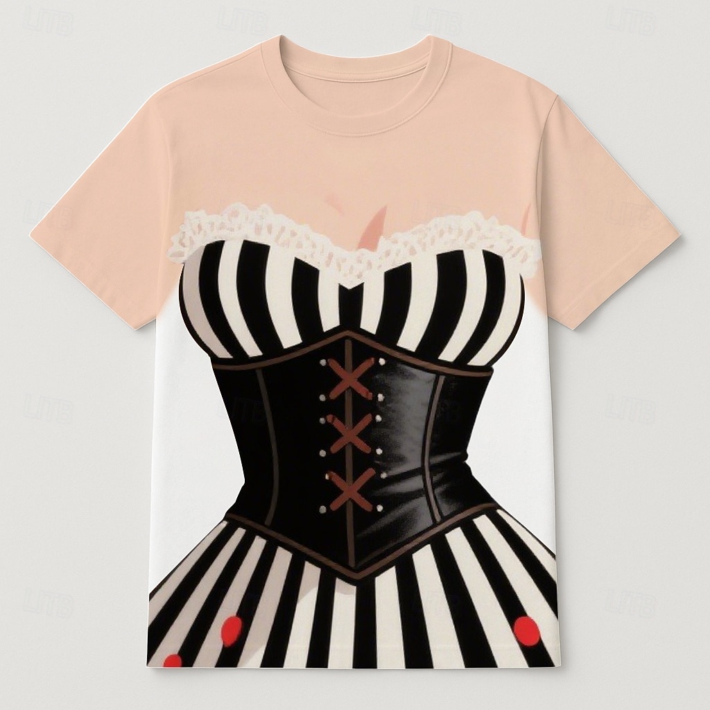 T-Shirt bávaro Munich Alemán Gracioso Camiseta Gráfico para Mujer Adulto Impresión 3D  para Carnaval Cerveza Oktoberfest Fiesta 2026 - $27.99 –P6