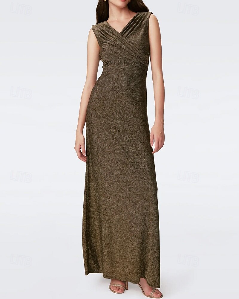 old money a line dress Old Money Tweed Dress main image 0