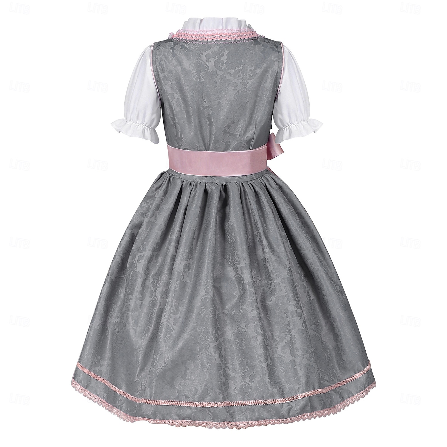 Oktoberfest Vestidos Blusa con falda acampanada Mucama bávaro Alemán Munich prados Chica Fiesta Festival de Cerveza Paño de estilo tradicional 2026 - $63.99 –P4