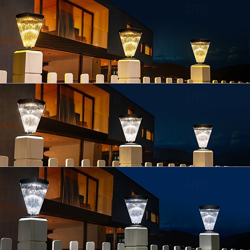 Solar Pathway Lights for Outside Super Bright Solar Driveway Lights Outdoor Waterproof Auto On/Off Solar Garden Fence Lights Solar Powered Post Landscape Decor Lighting for Path Yard Walkway 2025 - $32.99 –P10