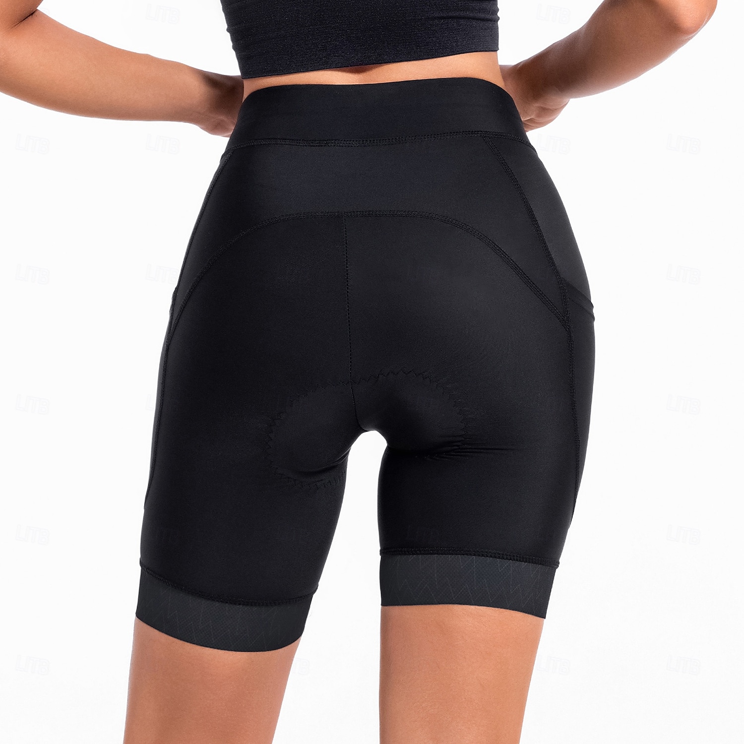 Arsuxeo Dam Ensfärgat Cykelvägshorts Undershorts till cykling Cykelbyxor Cykel Shorts Trikåer Formpassad Bergscykling Vägcykling sporter Svettavvisande Bekväm Skyddande Elastisk Svart Mörkblå Kläder 2025 - $30.99 –P6
