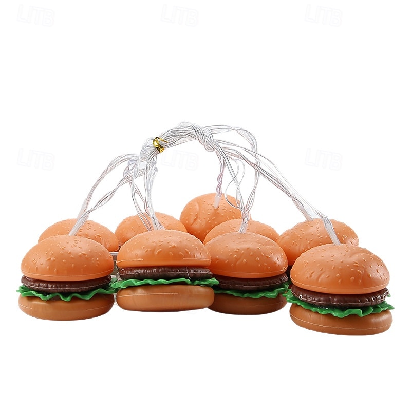 2 מטר חוטי תאורה 10 נוריות EL 1 pc לבן חם אורות חג בתוך הבית מפלגה חג סוללות מופעל 2025 - $12.99 –P6