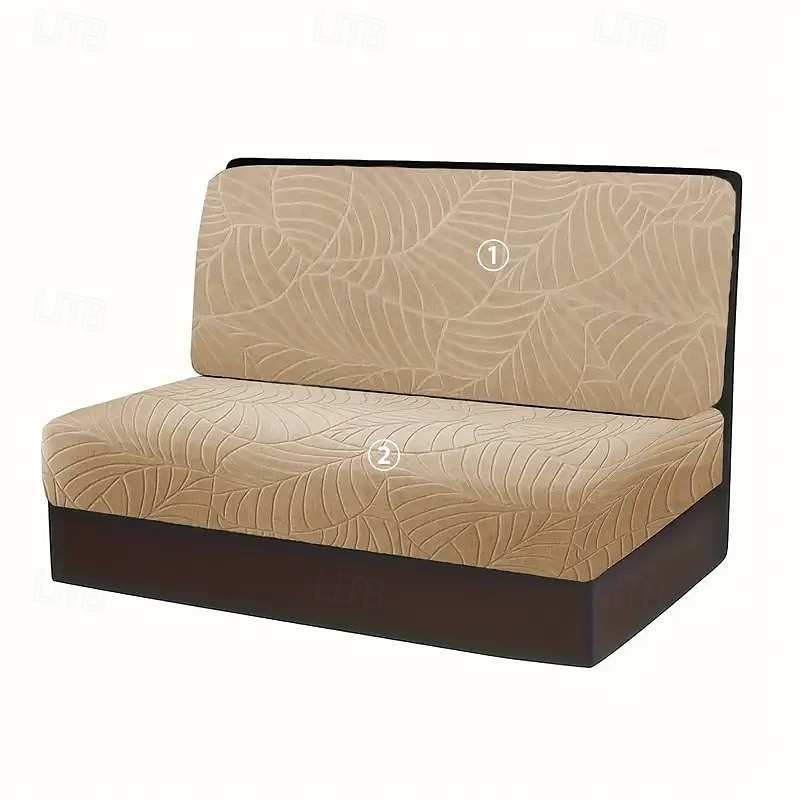 Copridivano impermeabile per dinette camper in jacquard a foglie, per esterni, antiscivolo, elasticizzato, per sedili auto e protezione di mobili. del 2025 a $22.99 –P9