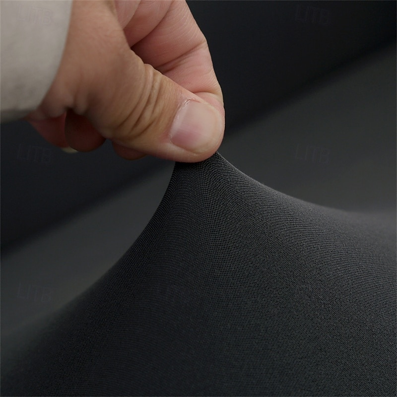 Capa de sofá com saia de cor sólida estilo saia de sofá simplicidade para sala de estar capas de sofá estilos sazonais capa elástica para sofá toalha de sofá protetor de cadeira 1 peça de 2025 por $27.99 –P11