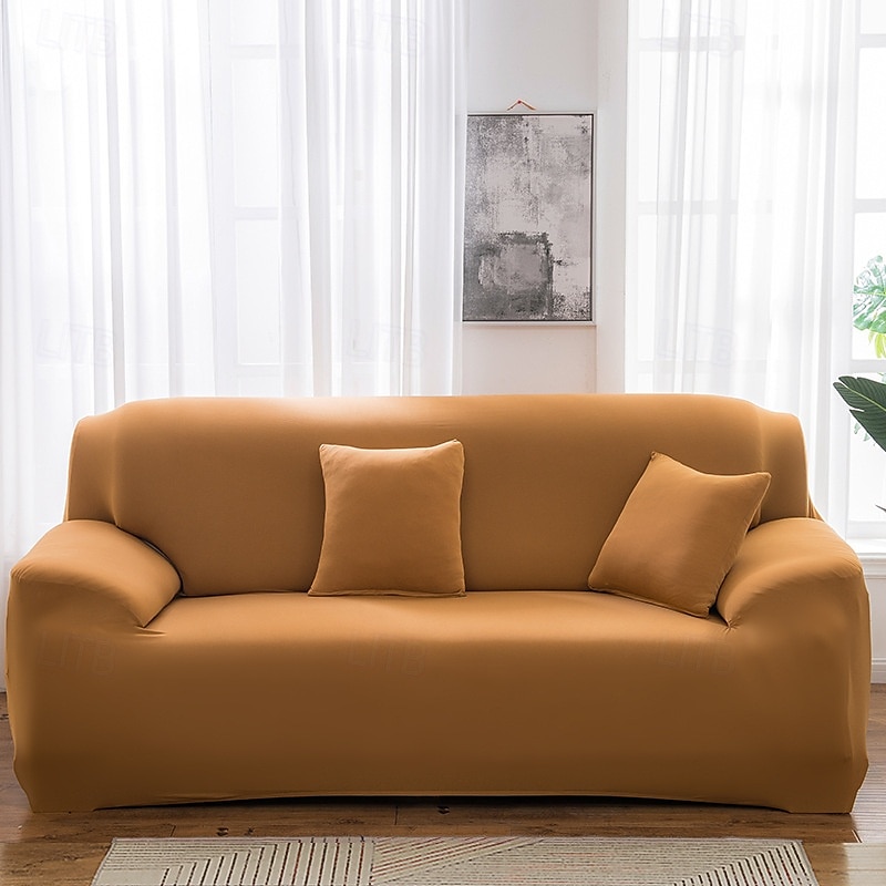 sofföverdrag för vardagsrum, 4-sits stretchmöbelskydd dammtät loveseat-överdrag allt-inklusive överdrag möbelskydd stolsöverdrag för vardagsrum 2025 - $15.49 –P16