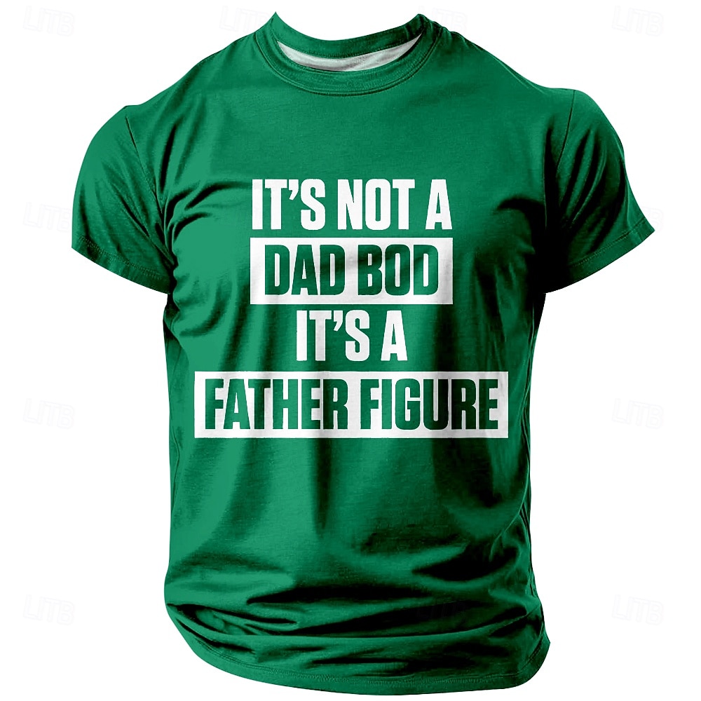 Per uomo Gergo divertente padre Maglietta Manica Corta maglietta Stampa 3D Girocollo Camicia Moda Quotidiano Essenziale Streetwear Casuale Quotidiano Nero Rosso Blu Estate Primavera Abbigliamento S M del 2026 a $19.49 –P3