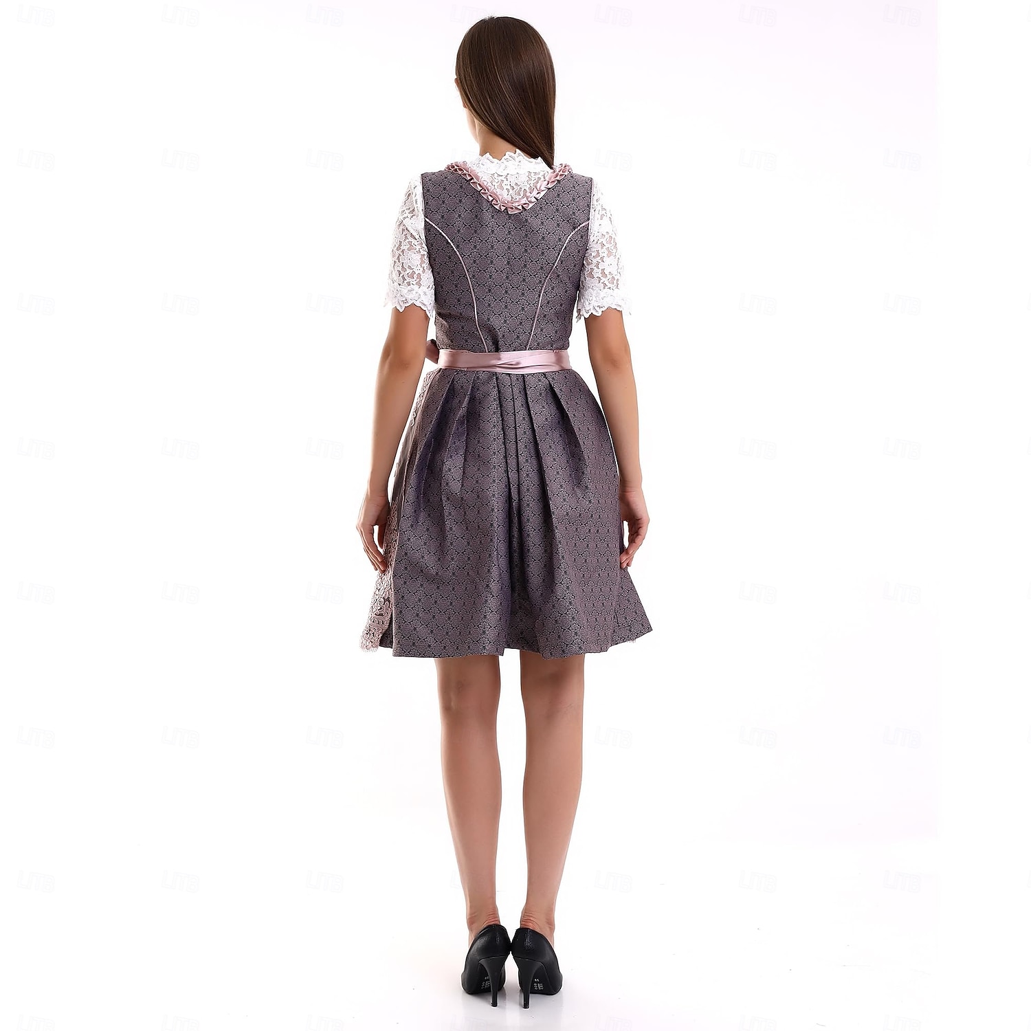 Oktoberfest Lace Dress Apron Dirndl Blouse Maid Bavarian German Munich Wiesn Women's Beer Festival Traditional Style Cloth 2026 - $72.99 –P18