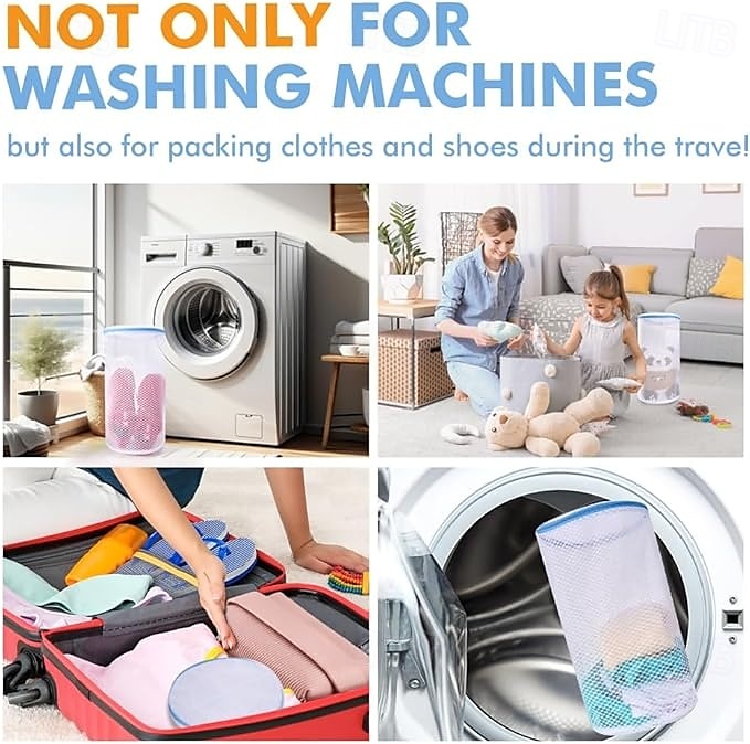 2 Pack Shoes Wash BagsShoe Washing Machine Bagshoe laundry bag for washing machineHoneycomb Mesh Laundry Bags with Zipper for SneakersRunning ShoesSockBrasDelicates and Toys 2026 - $15.99 –P3