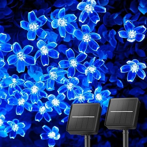 1 st. buitenzonne kersenbloesem lichtsnoer kampeertent binnenplaats tuin boom hek decoratieve verlichting bruiloft festival binnen en buiten decoratieve lichtsnoer 2026 - $15.99 –P9