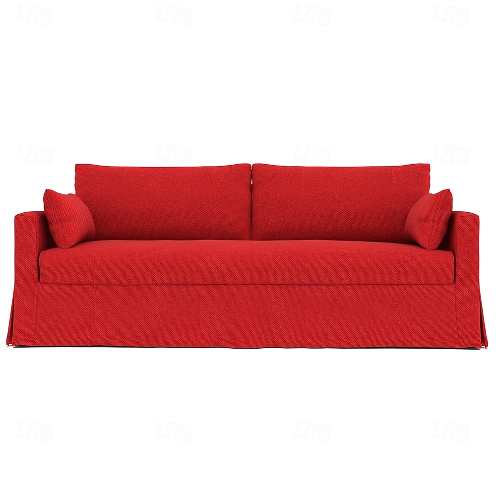 Sofabezug passend für Hyltarp-Sofa, einfarbig, gesteppte Polyester-Schonbezüge 2025 - $226.49 –P10