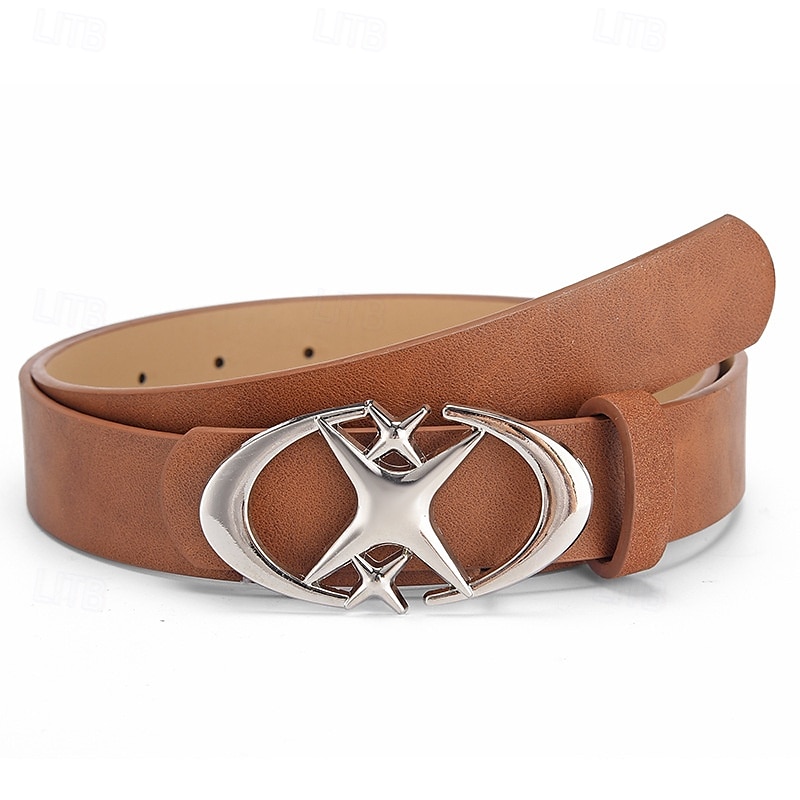 Homme Ceinture Ceinture Taille Noir Blanche Alliage Durable Ajustable Uni Extérieur Quotidien de 2025 ? $5.49 –P7