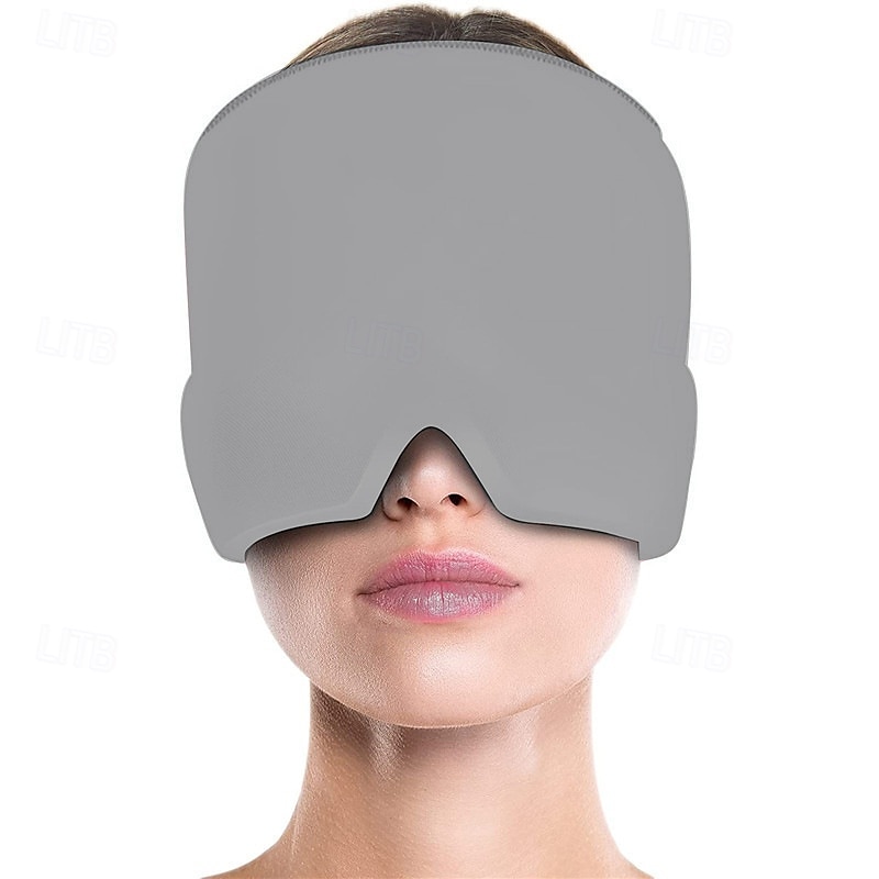 hodepine- og migrenehatt, kjøleputer gel migrenemaske, gjenbrukbar migrenehette for spenning, stress, langvarig kjølende isterapi 2025 - $23.99 –P13