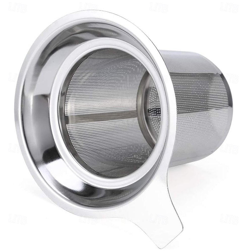Tea Infuser Extra Fine Mesh Tea Strainer 304 Stainless Steel Tea Infusers for Loose Tea Tea Steeper Basket Filter for Teapot Mug Cup 2025 - $9.49 –P6