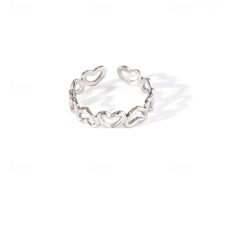 Bague / Anneaux For Femmes Quotidien Fête Date Acier de 2025 ? $14.49 –P9