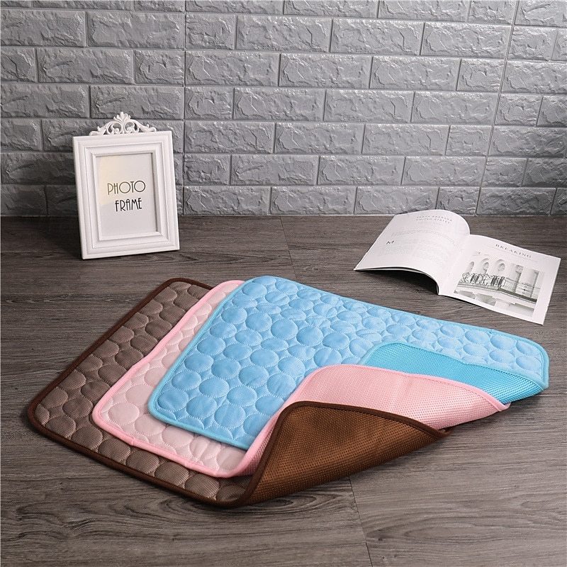Tapis rafraîchissant pour chien - lit rafraîchissant instantané pour chien &chats non toxiques &tapis rafraîchissant antidérapant lavable en machine pour l'intérieur &utilisation en voyage de 2025 ? $13.99 –P9