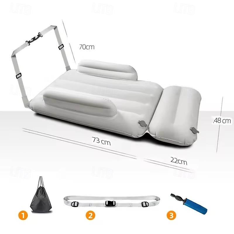 Кровать-самолет для детей Кровать-автомобиль Для самолетов поездов автобусов Надувной матрас для детей на улице 2026 - $101.99 –P10
