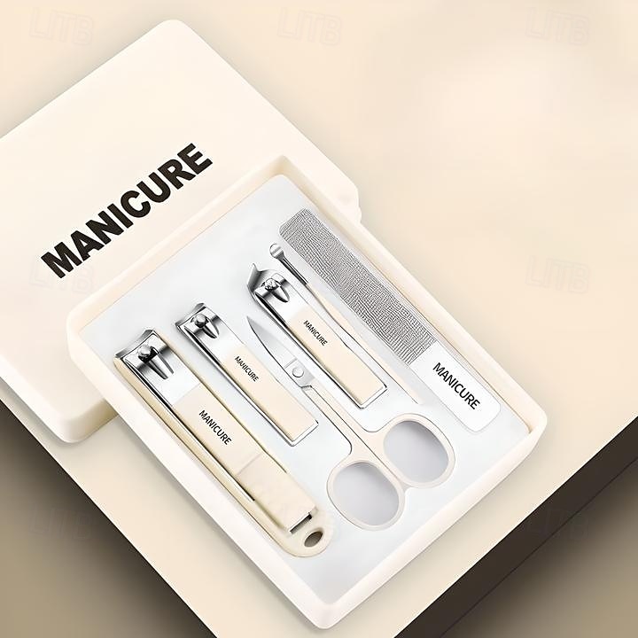Conjunto de cortadores de unhas com ferramentas para cuidados com as unhas, kit de manicure e pedicure com estojo de armazenamento, conjunto de cortador de unhas de aço inoxidável para presente para de 2025 por $6.49 –P3
