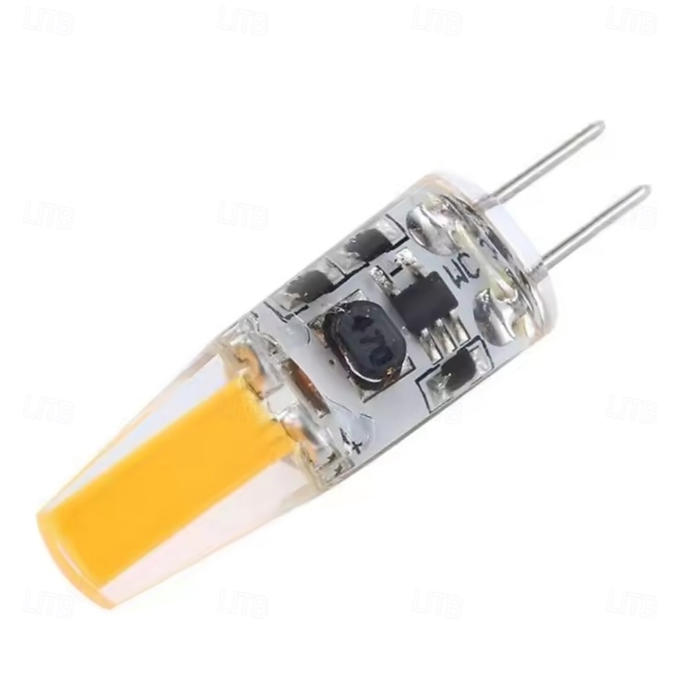 נורות לד G4 3W שווה ערך ל-30W נורת הלוגן מסוג T3 JC דו-פינית G4 AC/DC 12V נורת G4 לבן לבן חם לתאורת מתחת לארון תאורת תקרה קרוואנים סירות 10 יחידות 2025 - $41.99 –P2
