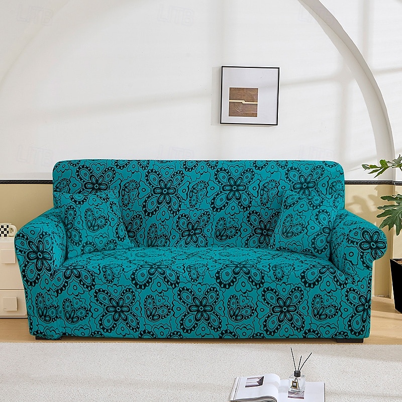 Capa de sofá em tecido jacquard elástico, capa de sofá secional em formato de L, capa de canto para sala de estar, 1/2/3/4 lugares de 2025 por $37.99 –P3