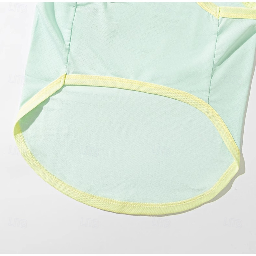 Hunde-Shirts, schnelltrocknende, weiche, dehnbare Haustier-T-Shirts mit reflektierendem Etikett, Tanktop, ärmellose Weste, Sonnenschutz, Hundekleidung für große Hunde 2026 - $15.49 –P12