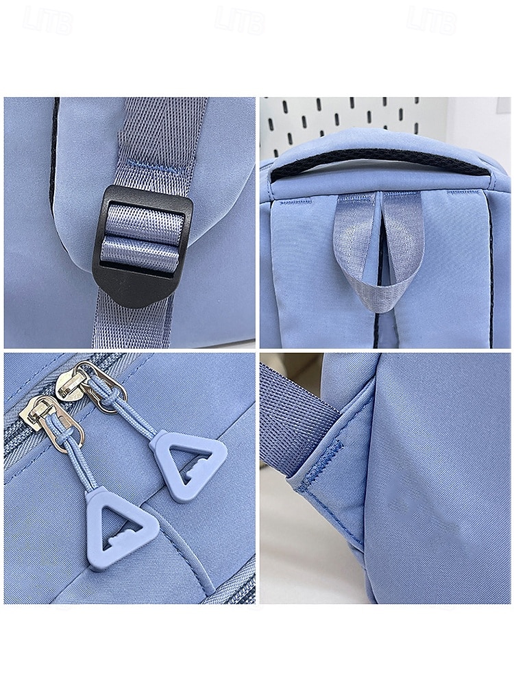 Women's Waterproof Nylon Campus Backpack with Multi-Pocket Storage - Lightweight Large Capacity College Bag for Teens to School and Daily Commuting 2025 - $32.99 –P9