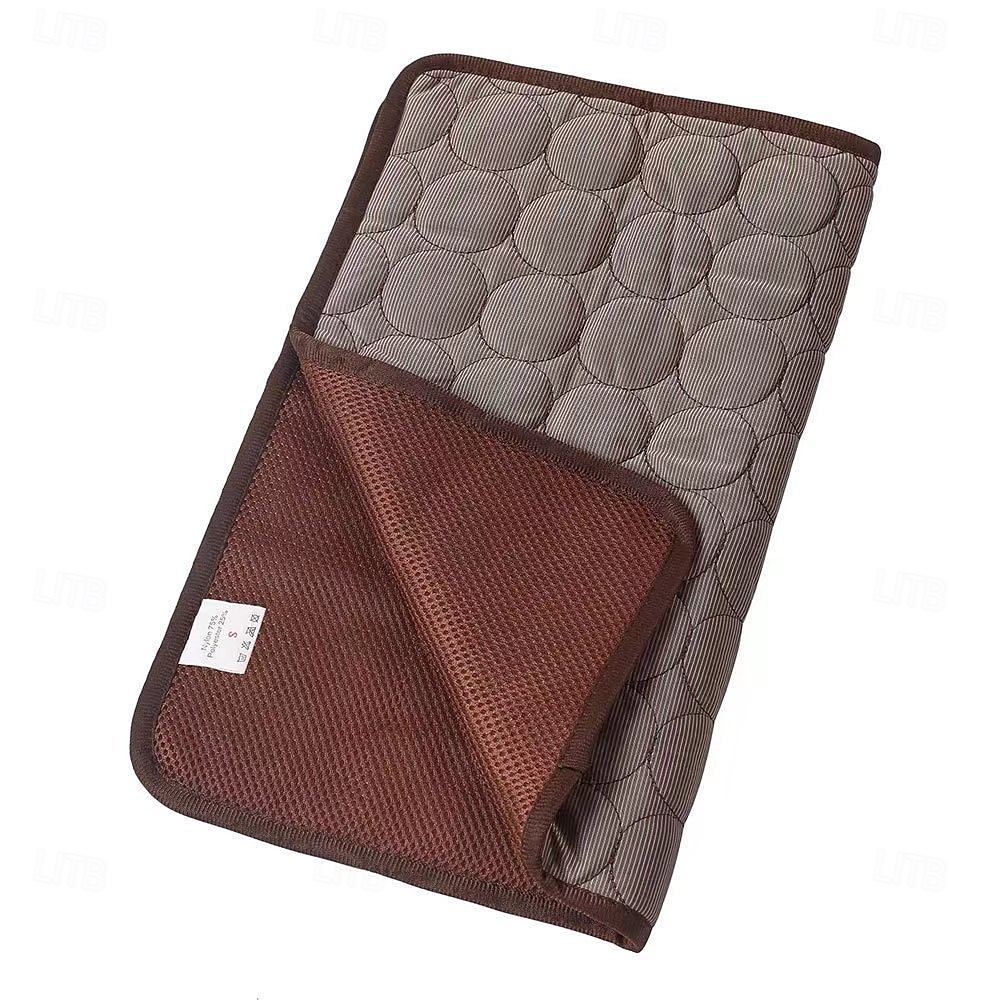 Esterilla refrescante para perros: cama refrescante instantánea para perros &gatos no tóxicos &Alfombrilla antideslizante lavable a máquina para interiores. &uso de viaje 2025 - $13.99 –P5