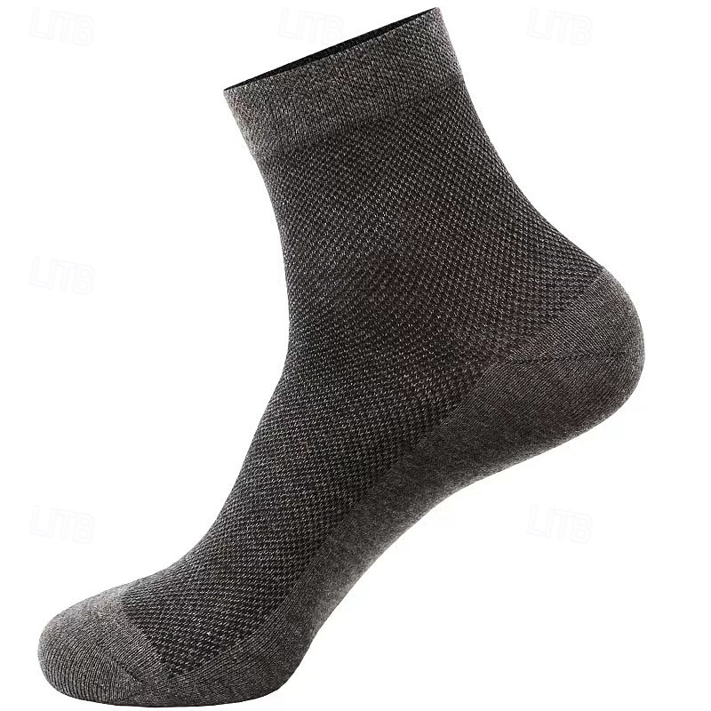 Per uomo 5 Paia Pacchi Multipli Calzini Calzini da Corsa Calzini Casual Nero Bianco Colore Semplice Vacanza Sport & Outdoor Quotidiano Base Medio Primavera Autunno Moda Casual del 2025 a $3.99 –P4
