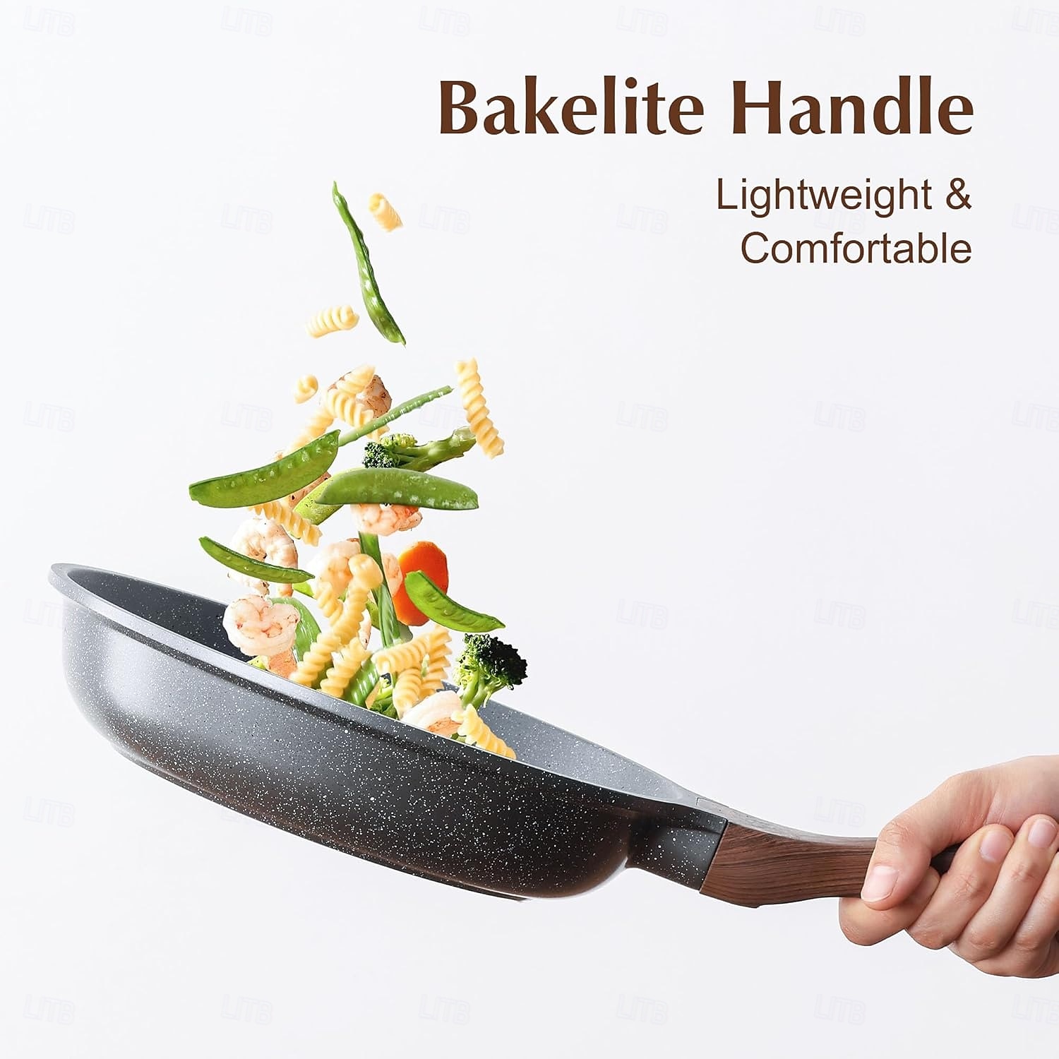Nonstick Frying Pan Skillet, Granite Coating Omelette Pan, Healthy Stone Cookware Chef's Pan, PFOA Free 2025 - $25.99 –P7