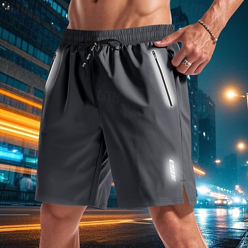 Homens calções atléticos Calção Shorts de Corrida Shorts de Academia Esporte Diário Secagem Rápida Alta elasticidade Confortável Bolsos Com Cordão Cintura elástica Tecido Curto Ginástica Casual de 2025 por $21.99 –P1