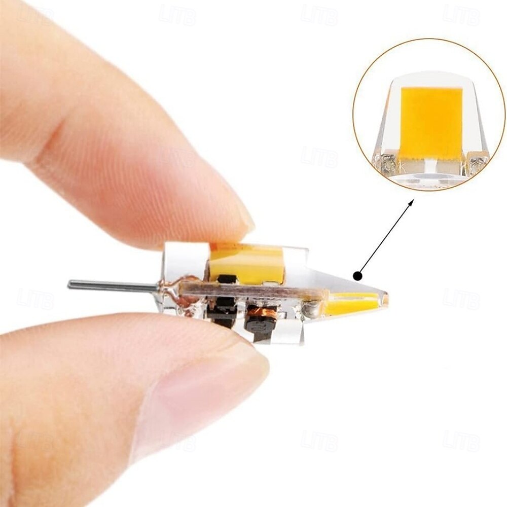 G4 led-lampen 2W T3 JC G4 bi-pin basis led-lamp AC/DC 12V 15W G4 halogeenlamp vervanging 0705 COB licht wit warm wit 10 stuks 2025 - $32.99 –P2