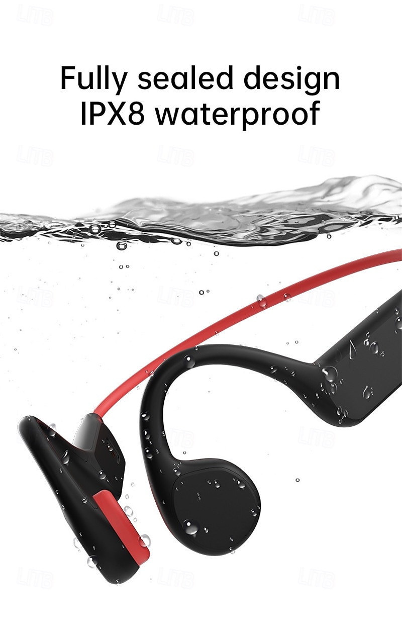 X7 Bone Conduction Bluetooth Headphones for Swimming – Wireless Sports Headset with 32G Memory, IPX8 Waterproof, Open-Ear Design, Magnetic Charging, 300H Standby Time 2025 - $56.99 –P2