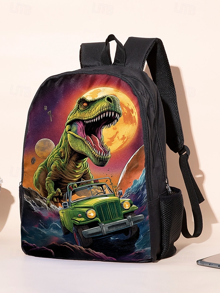 Kids' 3-Piece Dinosaur Backpack Set with Lunch Bag and Pencil Case, T-Rex Print, Lightweight School Bag for Boys, Girls and Elementary Students 2026 - $34.99 –P5