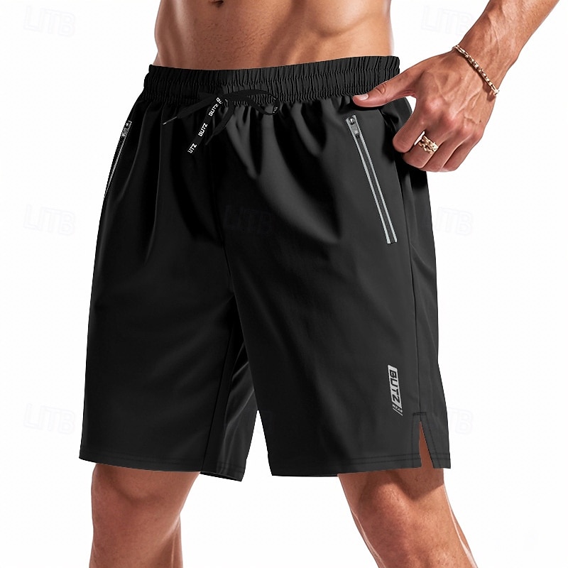 Homens calções atléticos Calção Shorts de Corrida Shorts de Academia Esporte Diário Secagem Rápida Alta elasticidade Confortável Bolsos Com Cordão Cintura elástica Tecido Curto Ginástica Casual de 2025 por $21.99 –P13