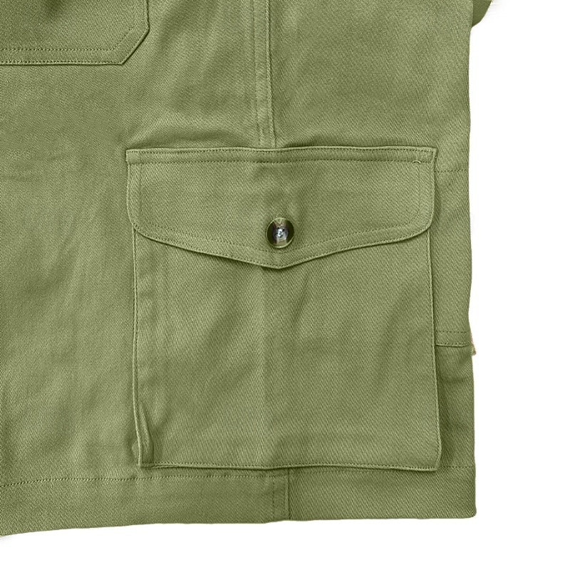 Per uomo Pantaloncini cargo Shorts Pantaloncini Estivi Bermuda Pantaloncini casual Multi-tasche Gamba Dritta Semplice Comodità Lunghezza al ginocchio All'aperto Casuale Quotidiano Vacanza Moda Verde del 2025 a $27.99 –P5