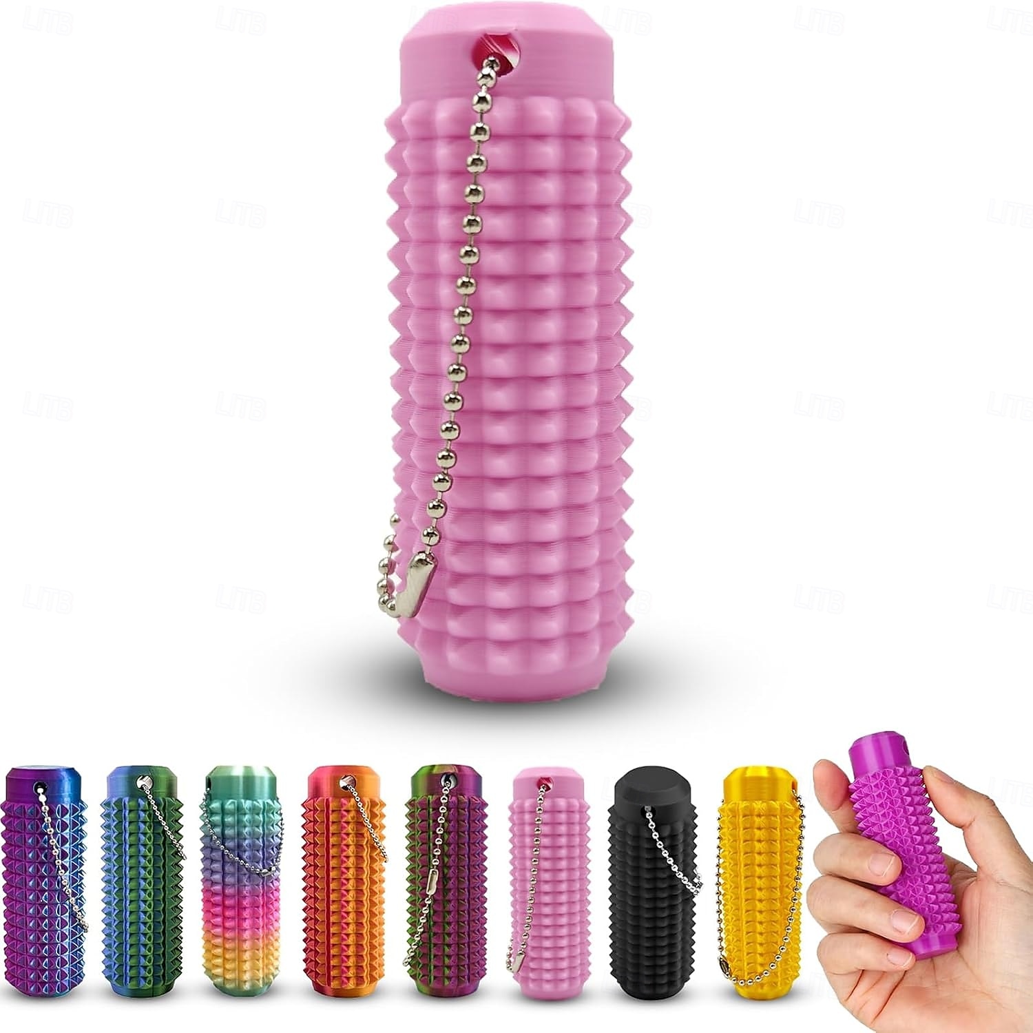 3D nyomtatott kis ouchies fájdalomcsillapító fidget kulcstartó, szorongásoldó fájdalomcsillapító bumpy fidget fájdalomcsillapító fidget játékok újdonság ajándékok barátoknak 2025 - $6.99 –P10