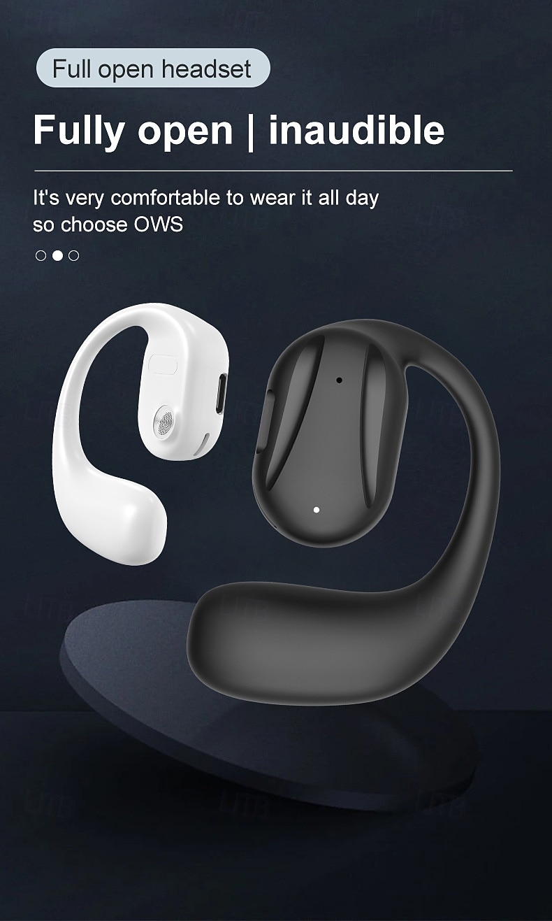 YJ77 TWS In-Ear Ear Hook Bluetooth 5.2 Wireless Earphones Built-in Mic, Auto Connect, Low Delay for Android iOS 2025 - $20.99 –P1
