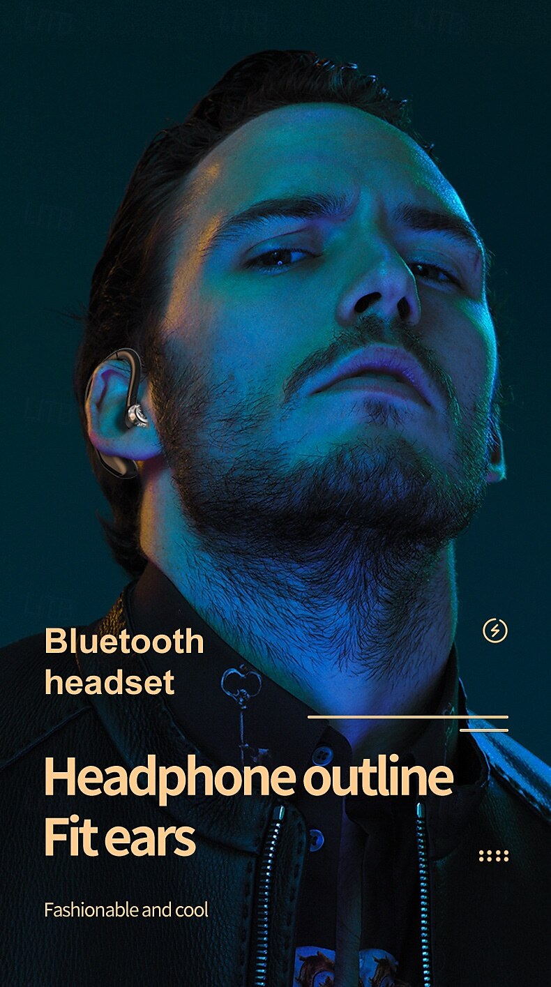 2025年 M-800 Bluetooth 5.0 ワイヤレスイヤーフックイヤフォン – TWS スポーツヘッドフォン HiFi ステレオ、低遅延、自動ペアリング、ノイズリダクションマイク iOS Android 用  コレクション – $25.99 –P9