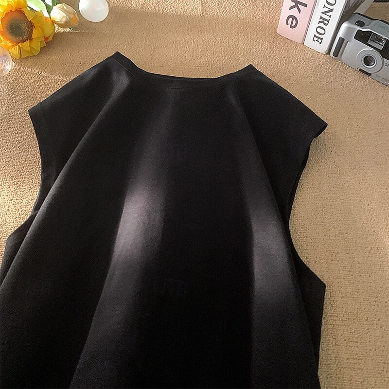 Herren Tank Top Weste Unterhemd Ärmelloses Shirt Ärmellos Rundhalsausschnitt Sommer Einfach Mode Designer Basic Klassisch Urlaub Straße Ausgehen Schwarz Weiß Rosa Top T-Shirt für Herren 2025 - $9.49 –P12