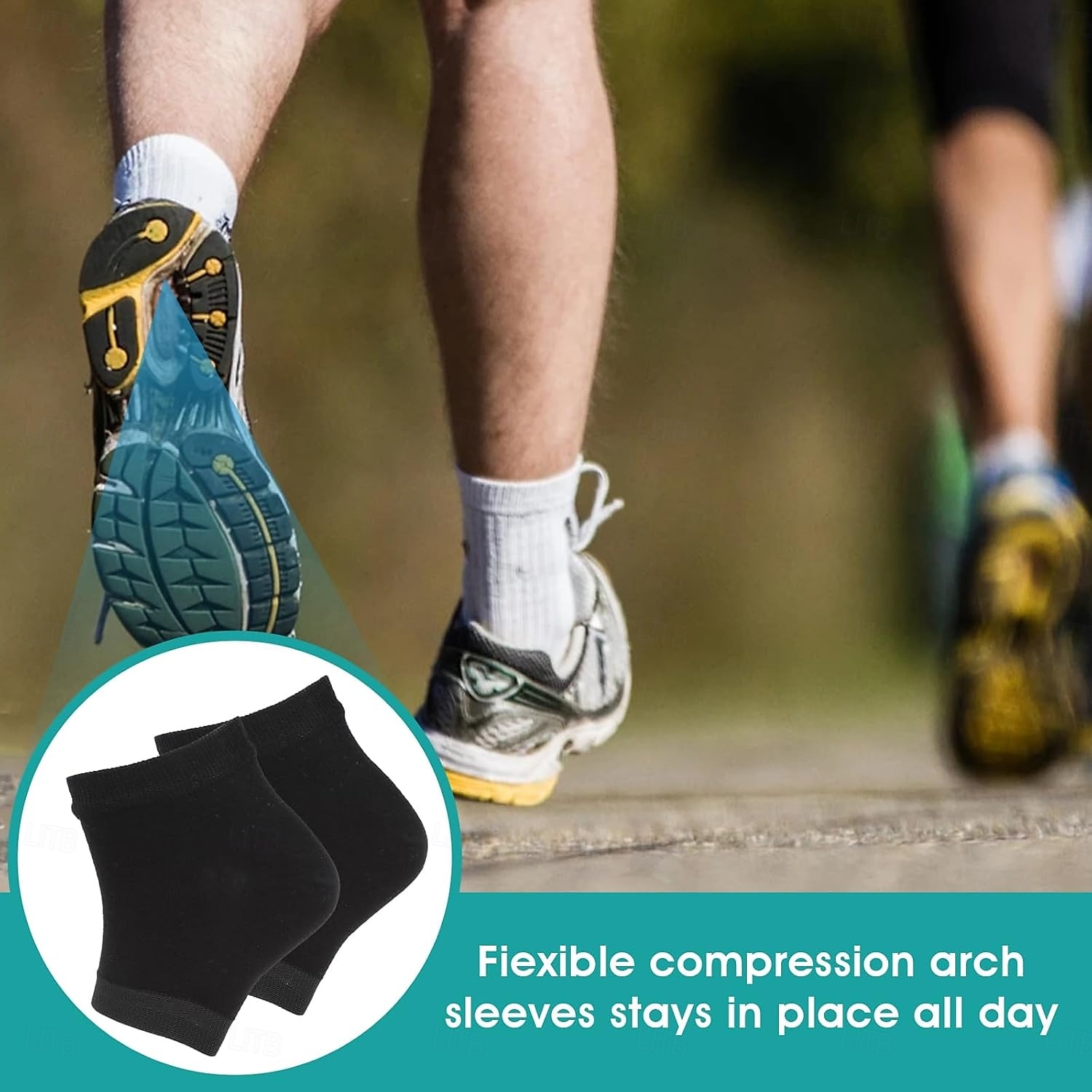 3 Pairs Moisturizing Heel Socks Ventilate Gel Heel Open Toe Socks Soft Silicone Socks for Dry Hard Cracked Skin Breathable Reusable SPA Foot Protector Day Night Care Skin Black 2026 - $13.99 –P3