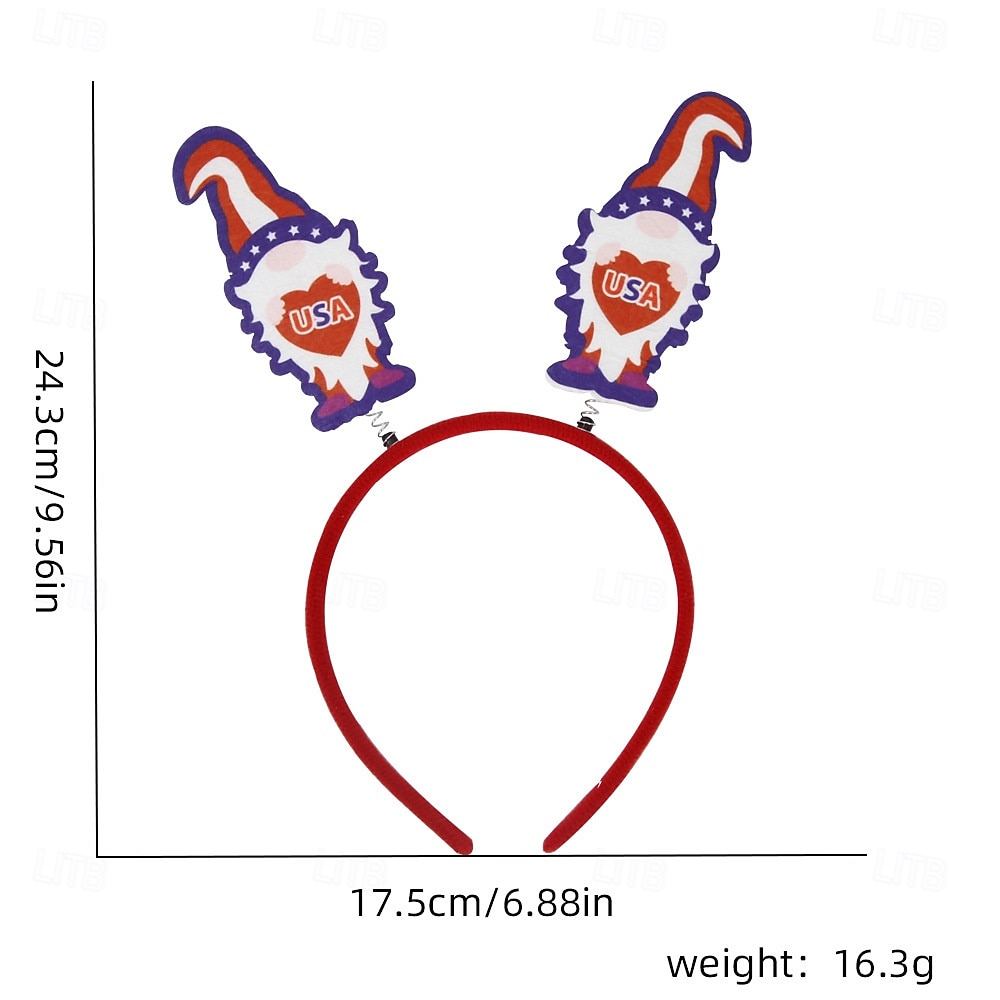 Patriotic Head Boppers Headband -Fourth 4th of July Party Accessories Favors Decorations 2026 - $3.49 –P18