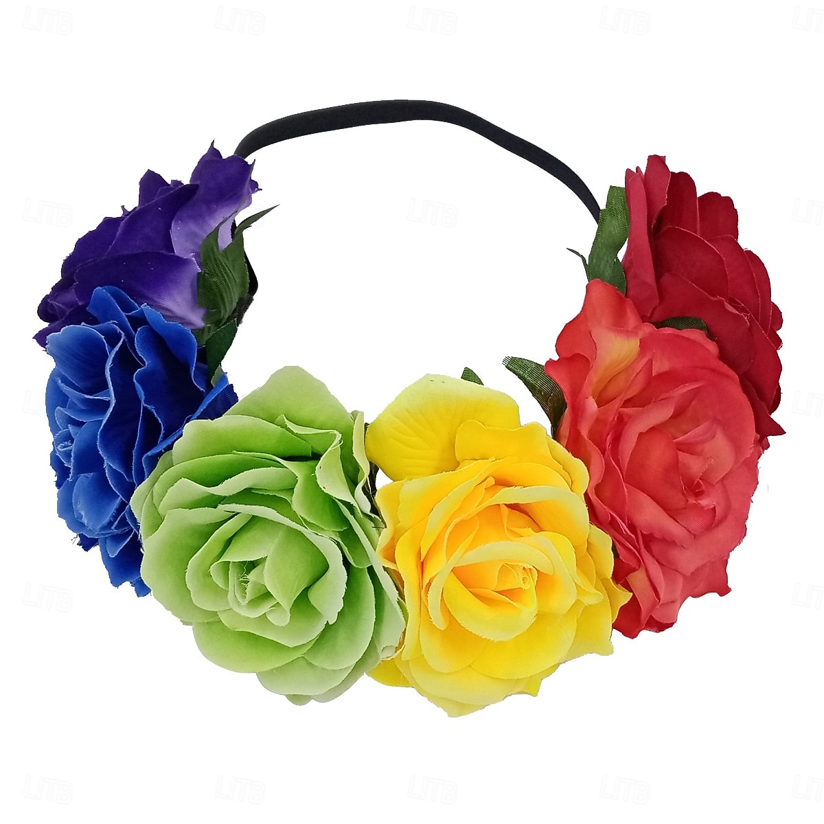Orgulho Faixa de Cabeça Coroa de flores Hippie Arco-Íris Adulto Mulheres Unisexo Dia Das Bruxas Carnaval Festival de Música Parada do Orgulho Mês do Orgulho Vestir-se de 2026 por $15.49 –P2