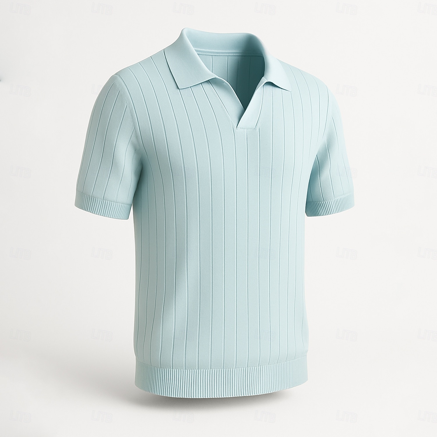 Per uomo Polo Maglione polo lavorato a maglia Affari Casuale Scollo a V Manica Corta Formale Tinta unica Novità Estate Tutte le stagioni Blu chiaro Cachi chiaro Nero Bianco Verde militare Caffè Polo del 2025 a $27.99 –P1