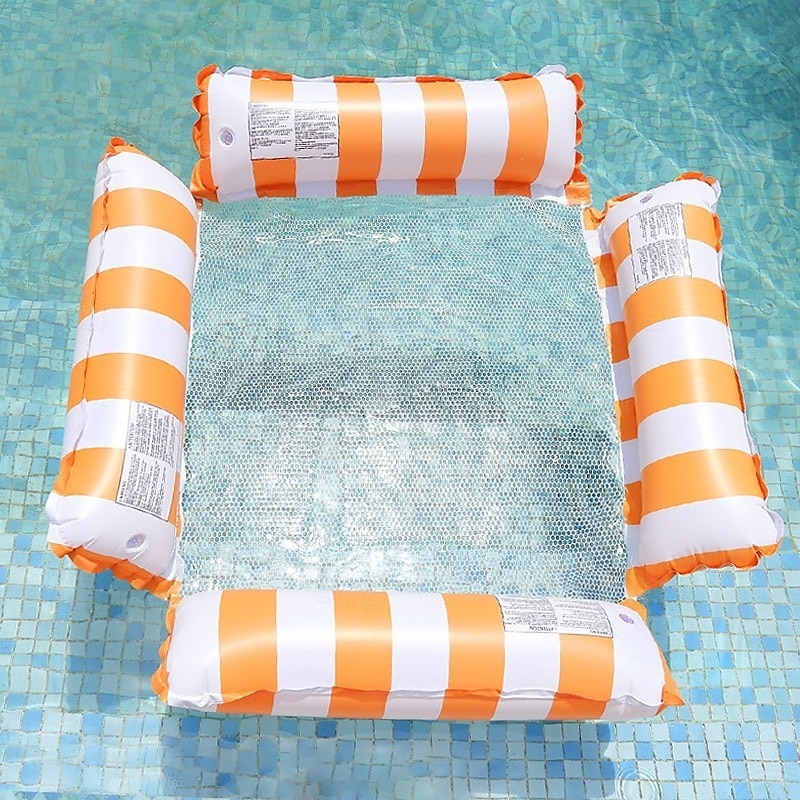 1 Pack Hammock Pool Floats Adults Multi-Purpose Inflatable Pool Floats PVC Water Hammock Lounge Floaties 2025 - $33.99 –P18