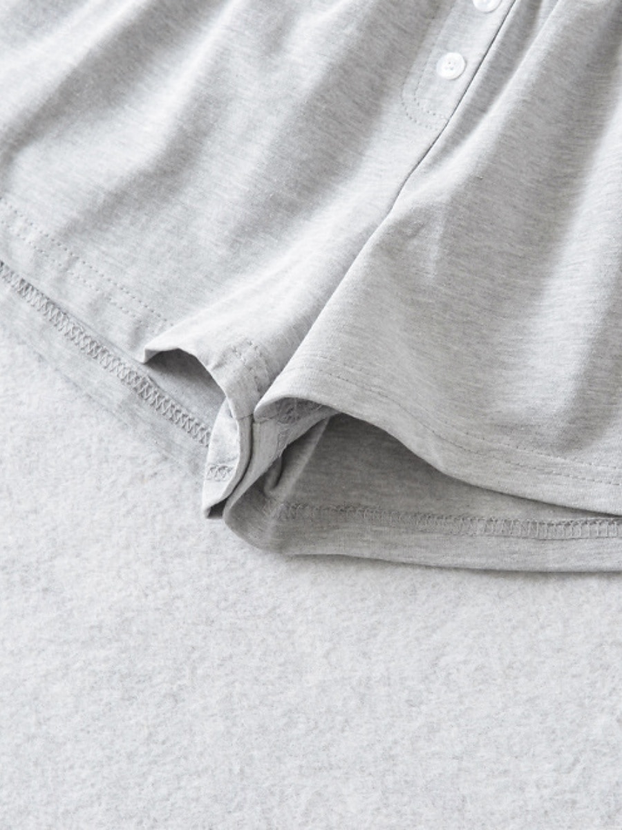 Dámské šortky Jednobarevné Chinos Módní Casual Athleisure Krátké Střední pas Hladké Elastický pás Pohodlné Měkké Komfortní Elastické Venku Ulice Světle šedá Černá Bílá Modrá Léto Volný střih 2025 - $15.99 –P10