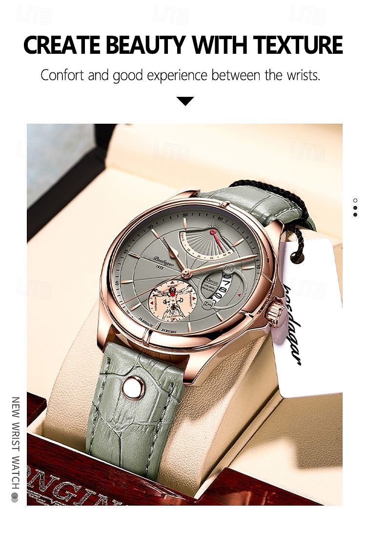 Men Watch Fashion Top Luxury Sport Men's Wristwatch Waterproof Luminous Leather Date Quartz Watches 2026 - $28.99 –P4